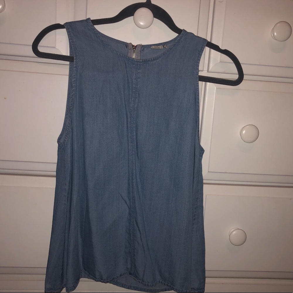 Jean Tank Top